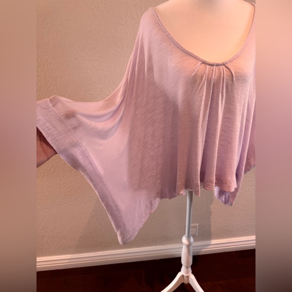 Jolie Dolman Oversized Tee - Porridge by Anthropologie – Lilac – Size Small - Picture 13 of 15